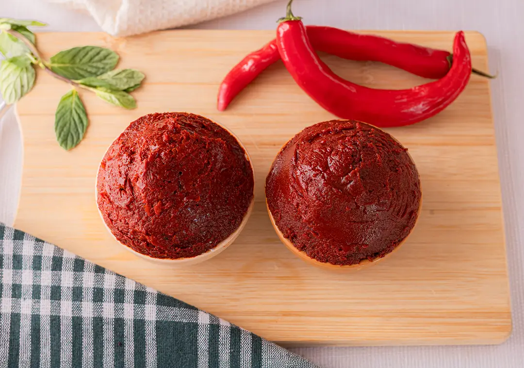 Tatlı & Acı Biber Salçası Seti 1x1 Kg